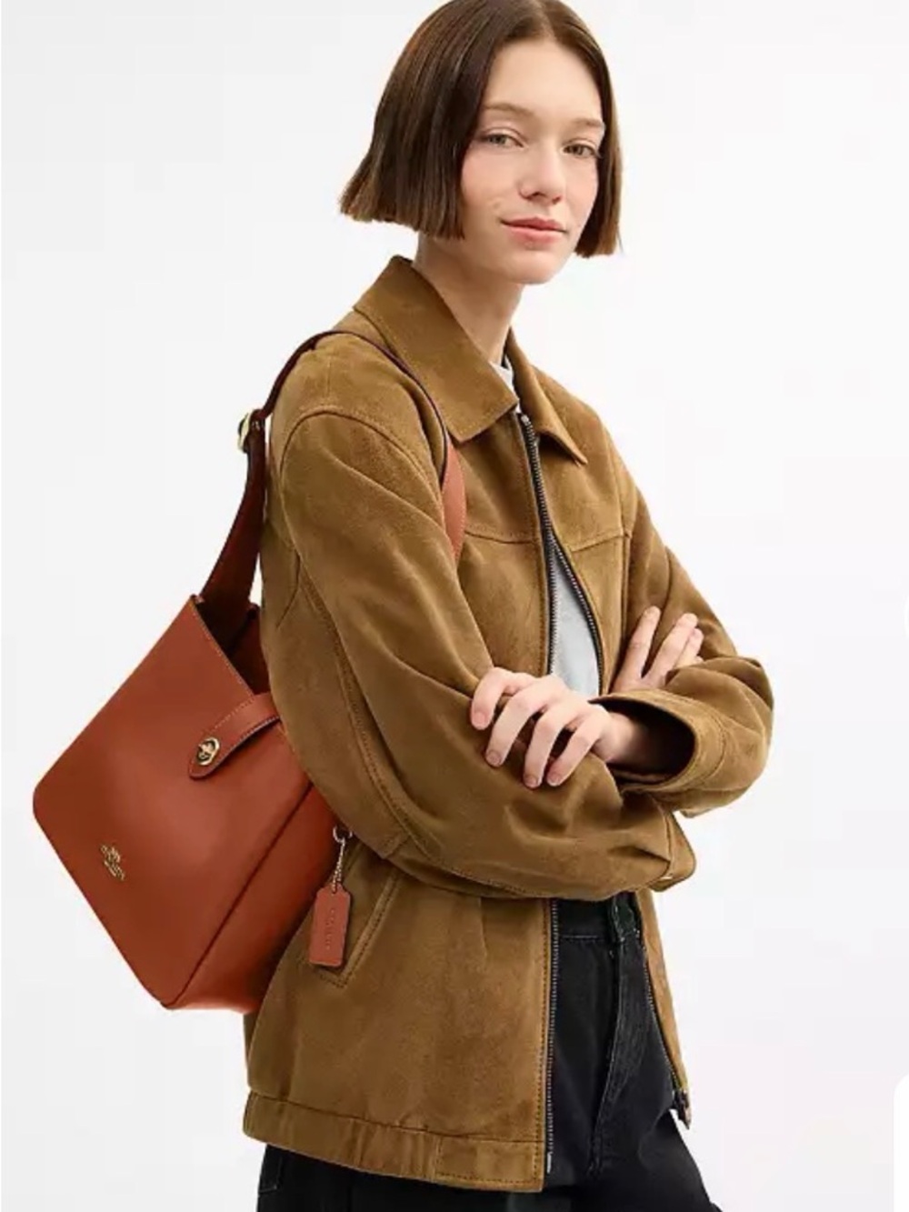 Coach Bag Mocha - Picture 9 of 9